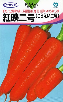 ニンジン　紅映二号（こうえい）