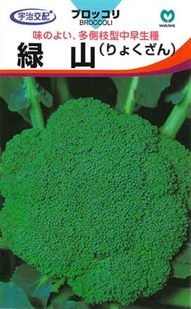 ブロッコリー 緑山(りょくざん) | 葉菜類,ブロッコリー | 丸種 ブロッコリー 緑山(りょくざん) | 葉菜類,ブロッコリー | 丸種