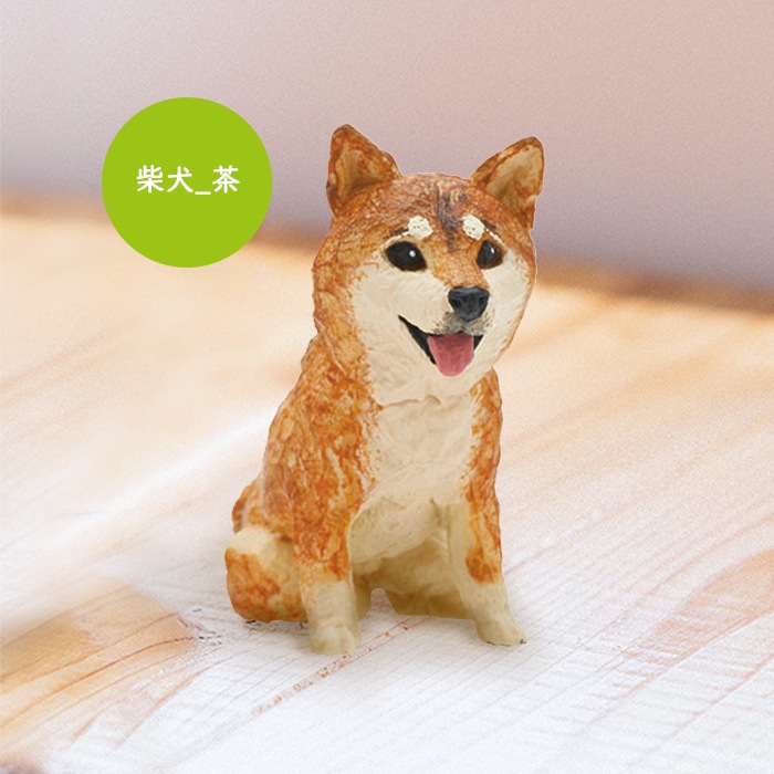 はしもとみお 犬の彫刻☆ガチャガチャ|柴犬まるグッズ公式通販