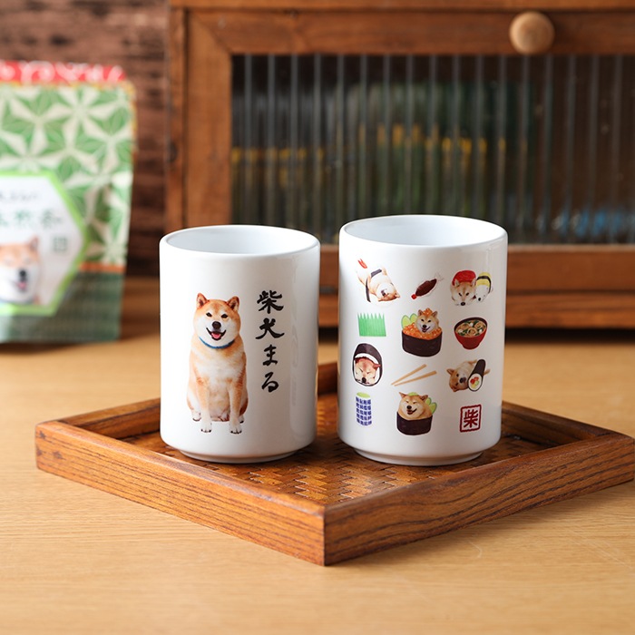 柴犬まるのあったか湯呑