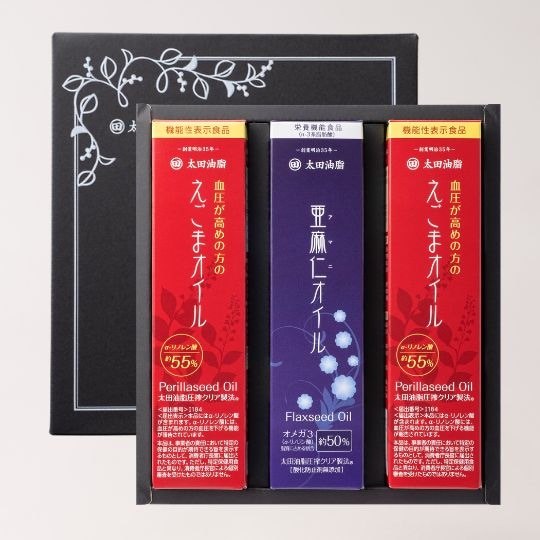 えごまオイル＆亜麻仁オイルギフト KF-34 公式通販【マルタショップ】