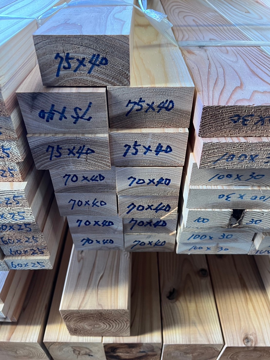 まとめ売り　 木枠5本組 枠材 | Woodテクニック公式通販