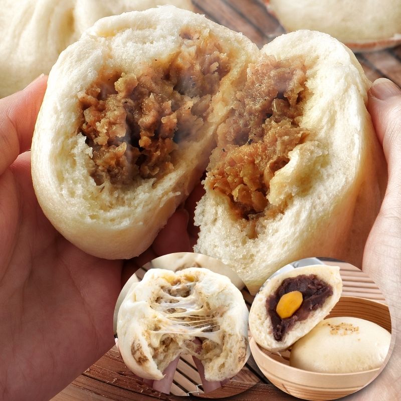 ウァン3種セット 6個入(豚まん/チーズ豚まん/あんまん)【送料込】