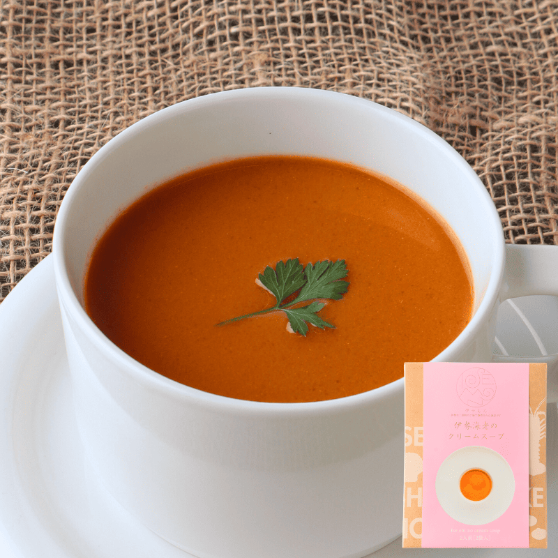 伊勢海老のクリームスープ