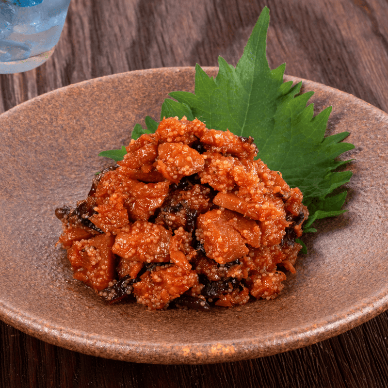 まぐろうま辛煮