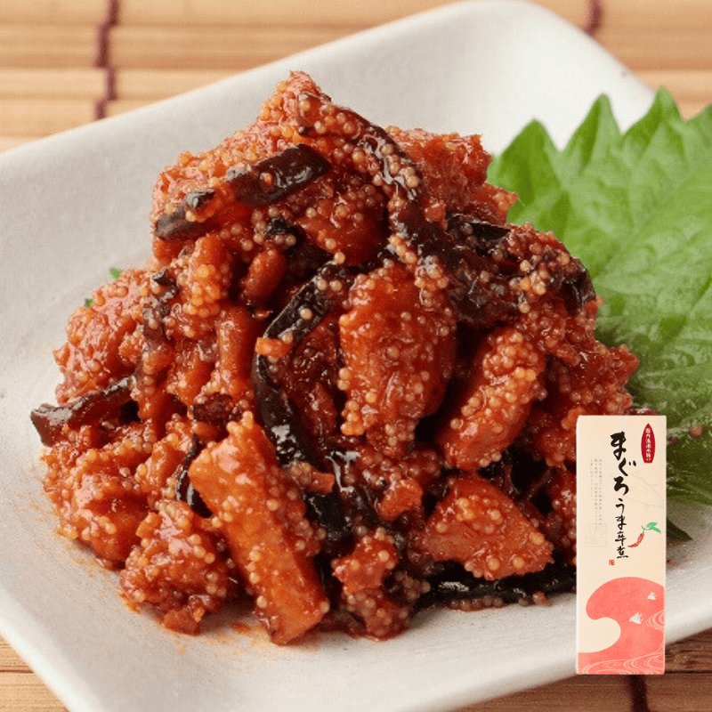 まぐろうま辛煮