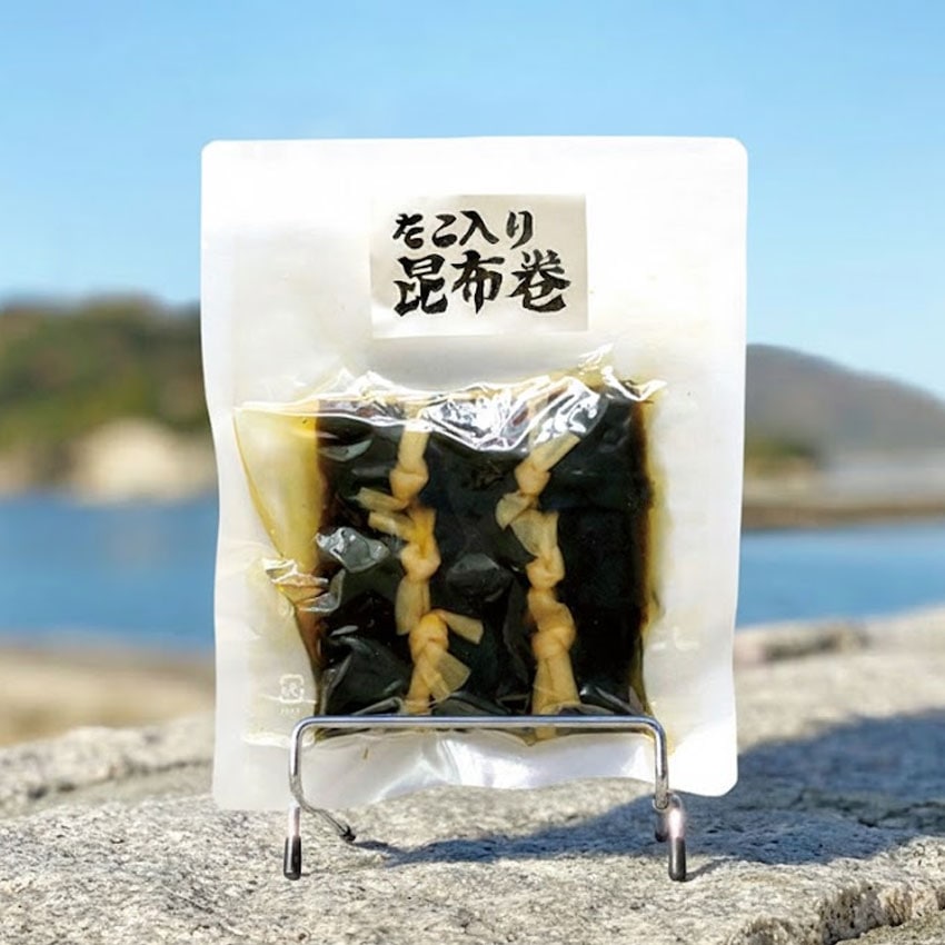 たこ入り昆布巻　3本入