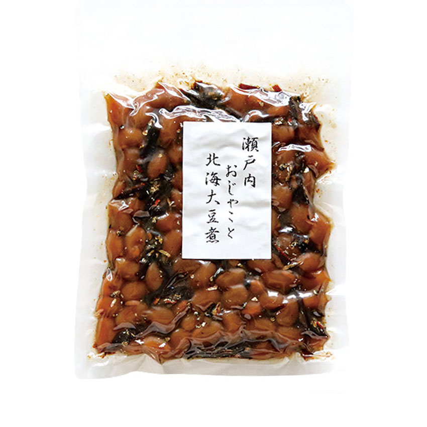 瀬戸内おじゃこと北海大豆煮　150g