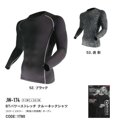 BT�ѥ���ȥ�å� ���롼�ͥå������ JW-174