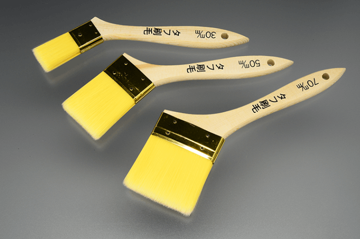 大塚刷毛 マルテー 筋交いハケ( 熊毛 ） 2種2本セット - メルカリ