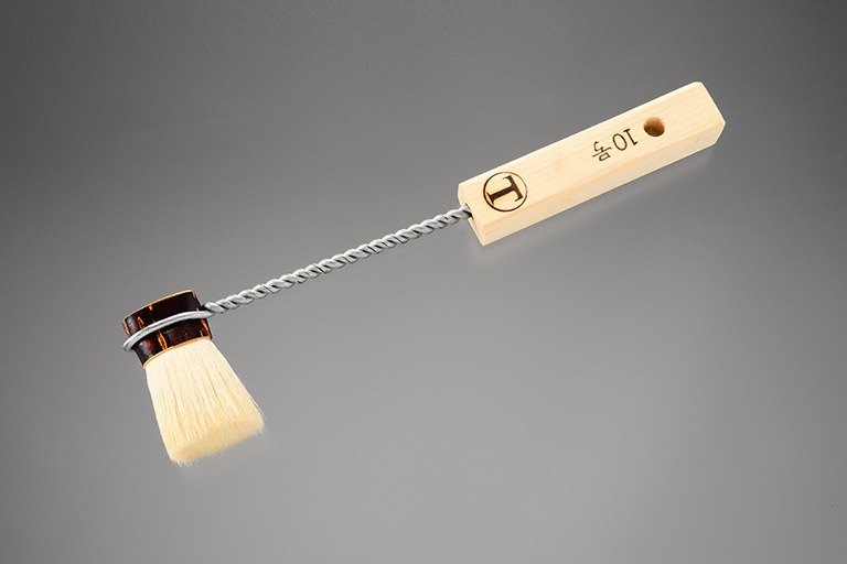 大塚刷毛　マルテー 筋交いハケ(　熊毛　）　2種2本セット 大塚刷毛 マルテー 筋交いハケ( 熊毛 ） 2種2本セット 厚口