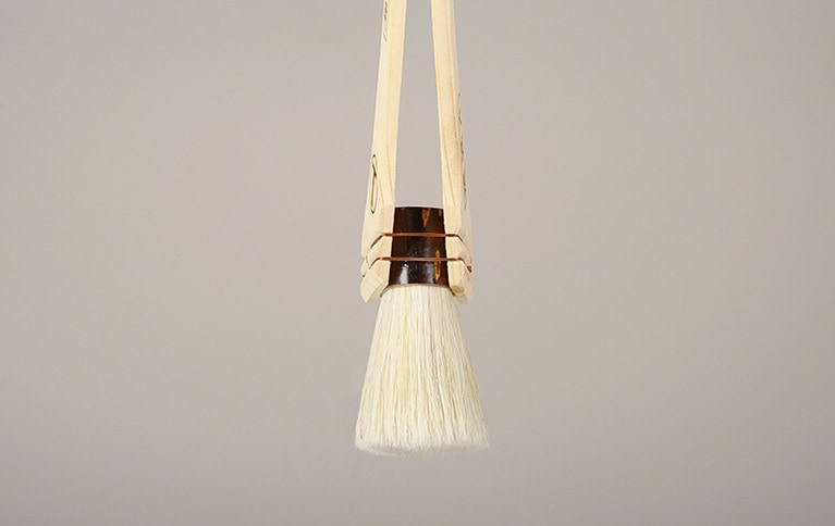 大塚刷毛 マルテー 筋交いハケ 20号,10号。2本セット ぼると 筋違