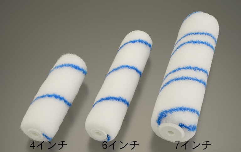 防水ローラー ブルーストライプ 13ミリ ミドル/スモール ｜大塚刷毛