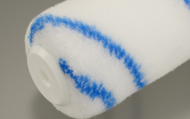 防水ローラー ブルーストライプ 13ミリ ミドル/スモール ｜大塚刷毛