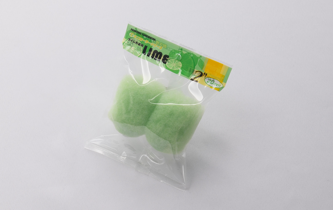 ミニローラー ライム 外装用 20ミリ ｜大塚刷毛製造株式会社公式