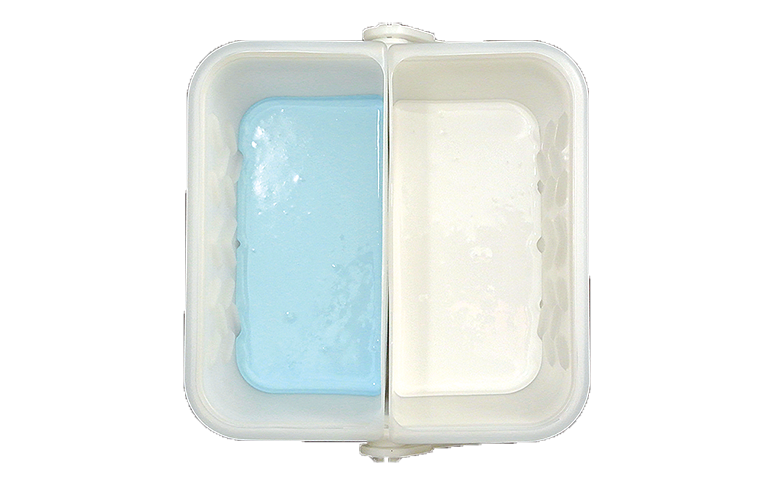 タッチアップセパレート容器 ハーフ (10枚入) ｜大塚刷毛製造株式会社