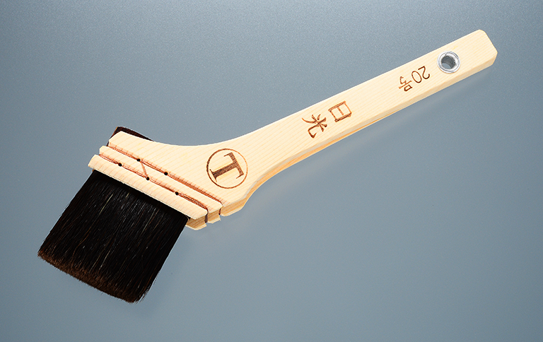 大塚刷毛　マルテー　筋交いハケ　20号,10号。2本セット 大塚刷毛 マルテー 筋交いハケ 20号,10号。2本セット 大塚刷毛