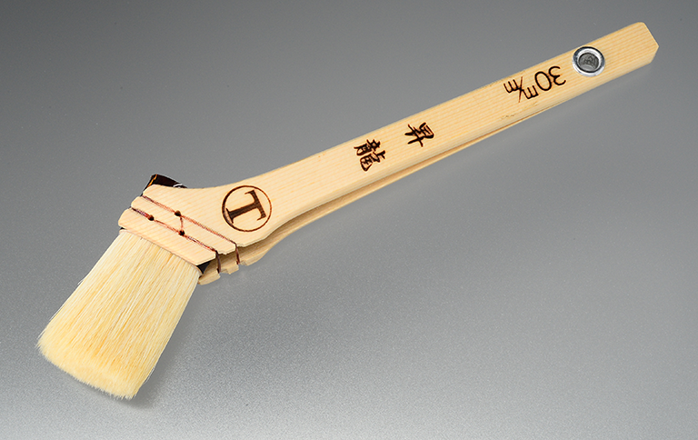 大塚刷毛　マルテー 筋交いハケ(　熊毛　）　2種2本セット 大塚刷毛 マルテー 筋交いハケ( 熊毛 ） 2種2本セット 大塚刷毛