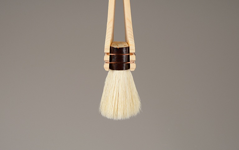 引き取り限定　アメリカーナ　刷毛斑 特製引き染め刷毛 | 京の染色用品 長谷川繪雅堂