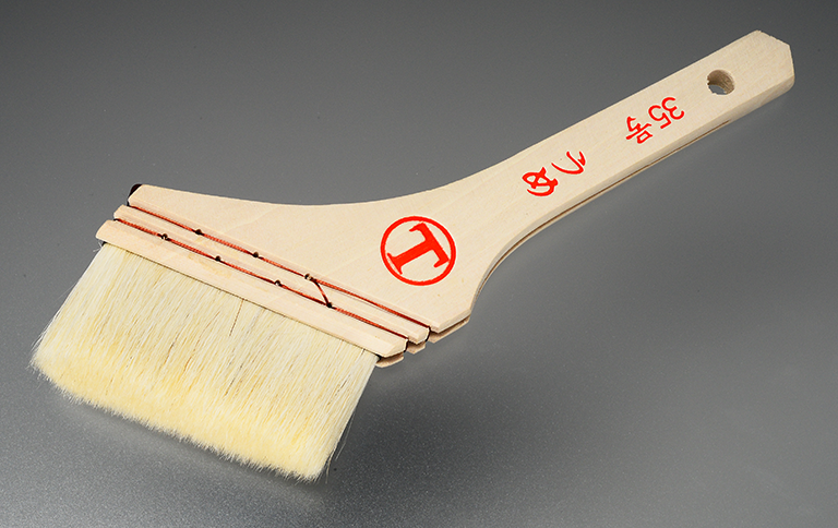 大塚刷毛　マルテー　筋交いハケ　20号,10号。2本セット 大塚刷毛 マルテー 筋交いハケ 20号,10号。2本セット 筑波 ダメ込 筋