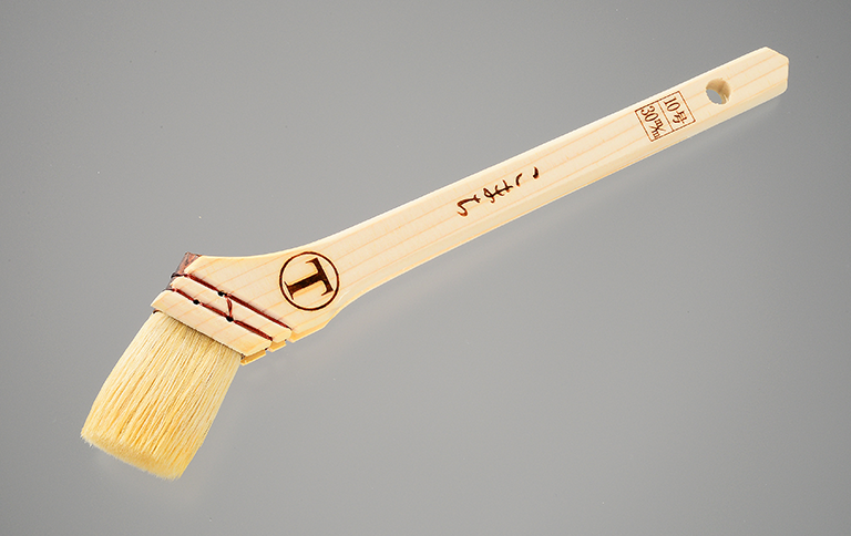 大塚刷毛　マルテー 筋交いハケ(　熊毛　）　2種2本セット 大塚刷毛 マルテー 筋交いハケ( 熊毛 ） 2種2本セット 大塚刷毛