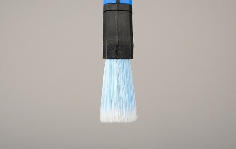 刷毛目（はけめ）グレー二層花器 刷毛目（はけめ）グレー二層花器 （グレーの御影土 刷毛目模様の