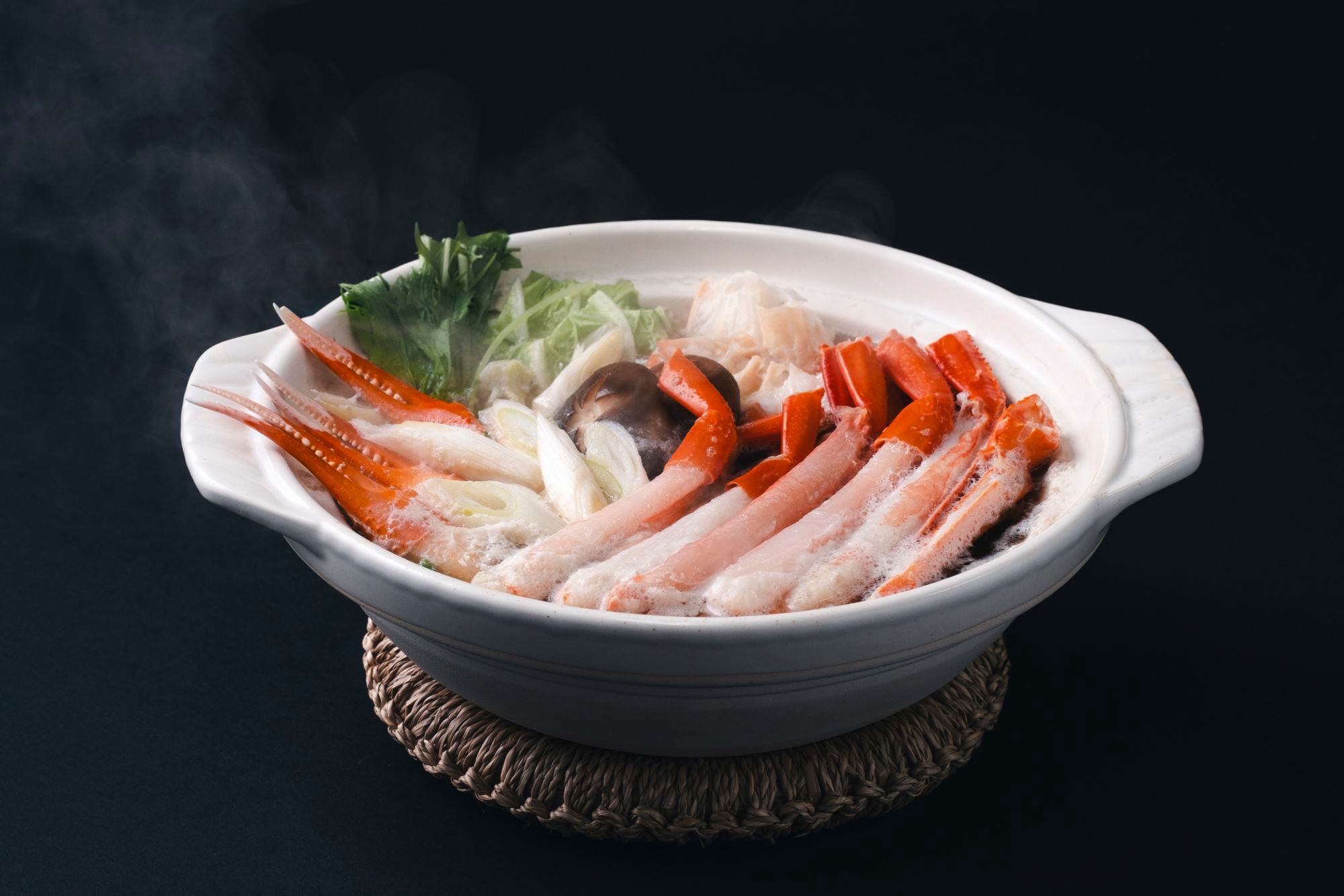 境港産カット生紅ずわい蟹使用！蟹屋の蟹鍋セット（1.5kg・3~4人前