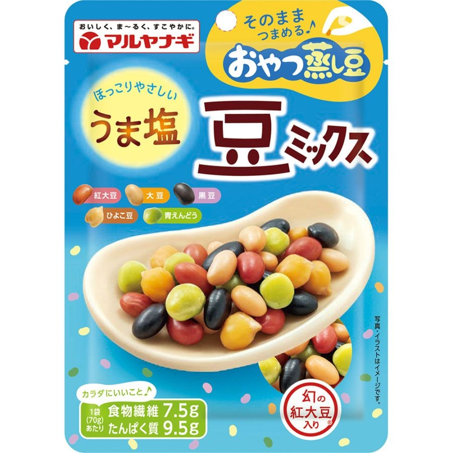 おやつ蒸し豆　うま塩豆ミックス（12袋）