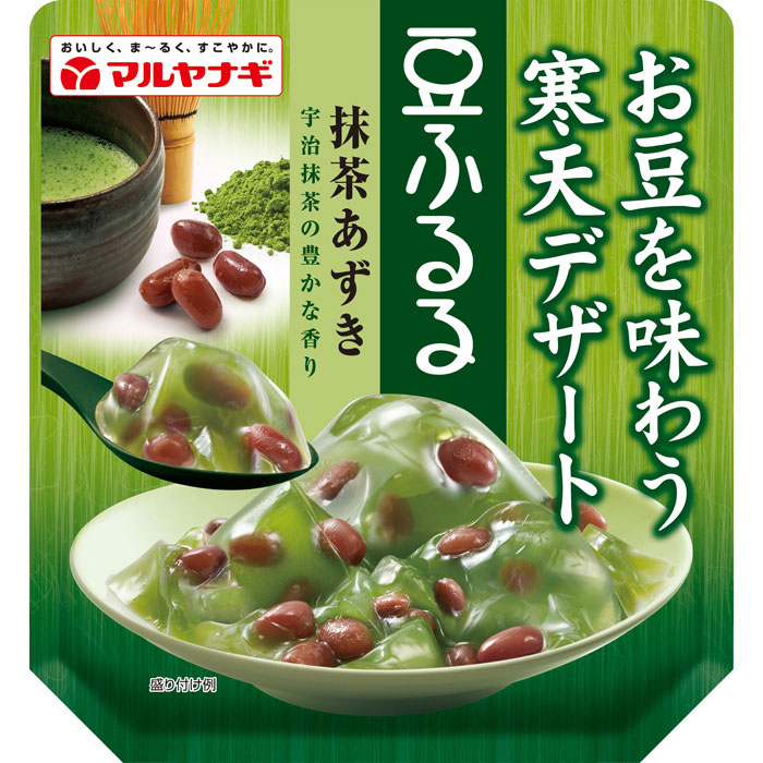 豆ふるる 抹茶あずき（12袋） | マルヤナギ公式通販ショップ
