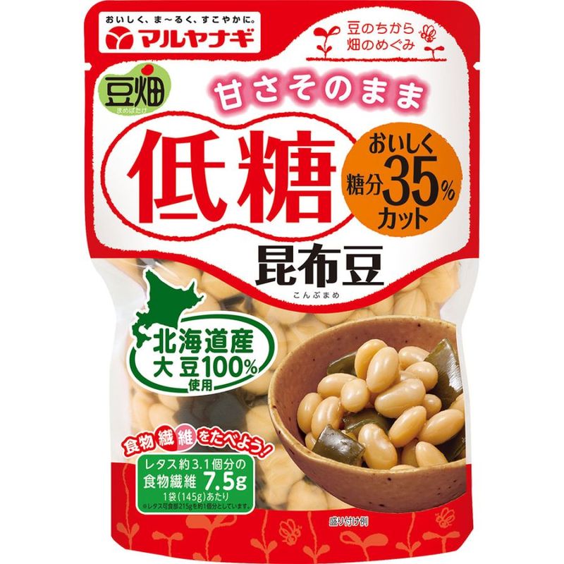 豆畑 低糖昆布豆（12袋）