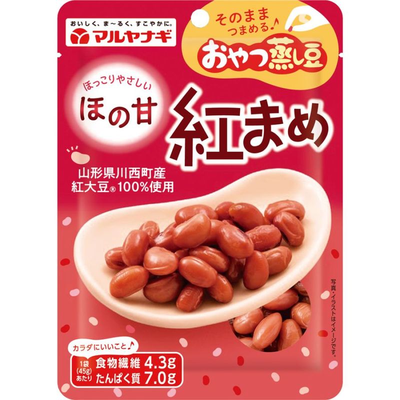 おやつ蒸し豆 ほの甘紅大豆（12袋）