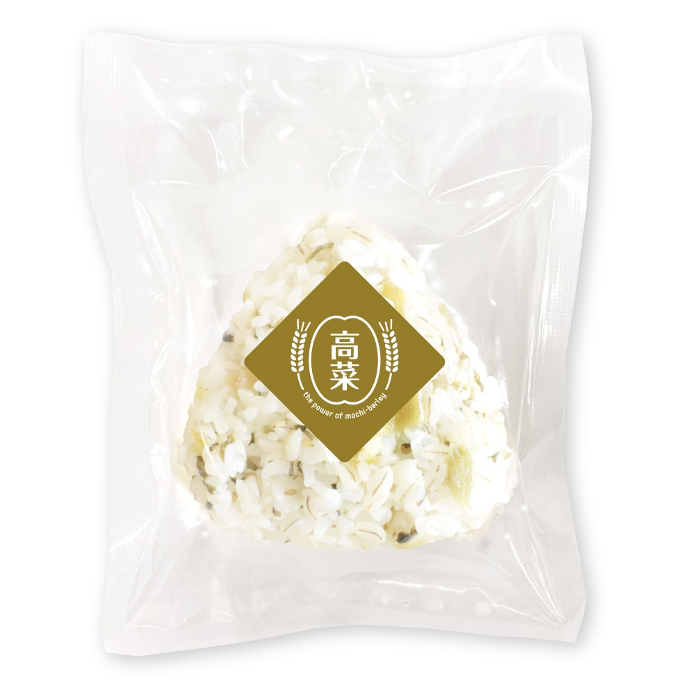 もち麦おにぎり　高菜（6個入り）【冷凍】