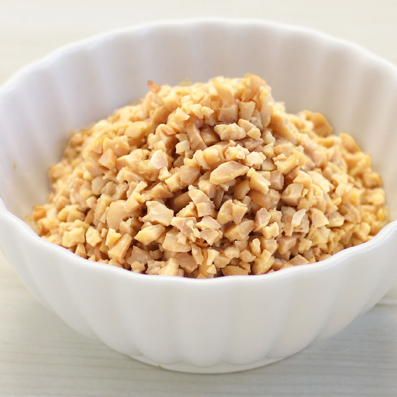 おいしい蒸し豆 蒸しひきわり大豆（12袋）