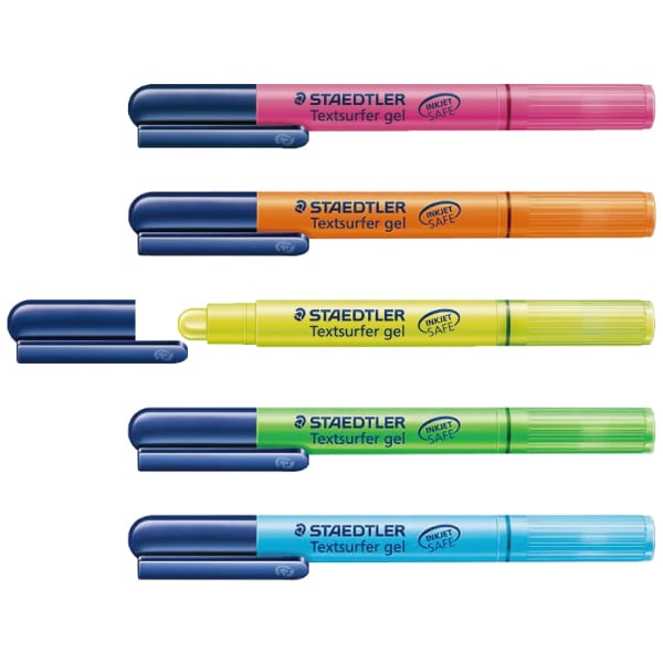 [STAEDTLER ステッドラー] 固形インク蛍光マーカー Textsurfer gel＜テキストサーファ－ ゲル＞ 264 筆記具