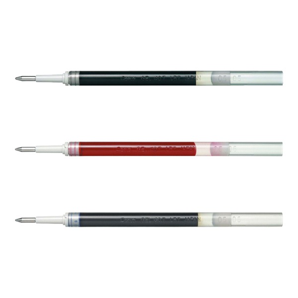 自分を変える☆オルゴナイトボールペン1本②＋替え芯2本（願い叶えるオイル封入） OHTO オート 消耗品 油性ボールペン替芯 ニードルポイント型 ブラック