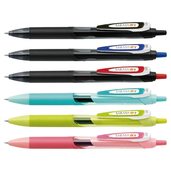☆[ZEBRA ゼブラ] ジェルインクボールペン SARASA dry＜サラサドライ