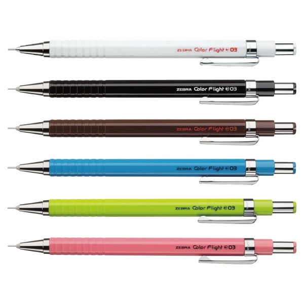 ZEBRA ゼブラ] シャープペンシル Color Flight＜カラーフライト＞0.3