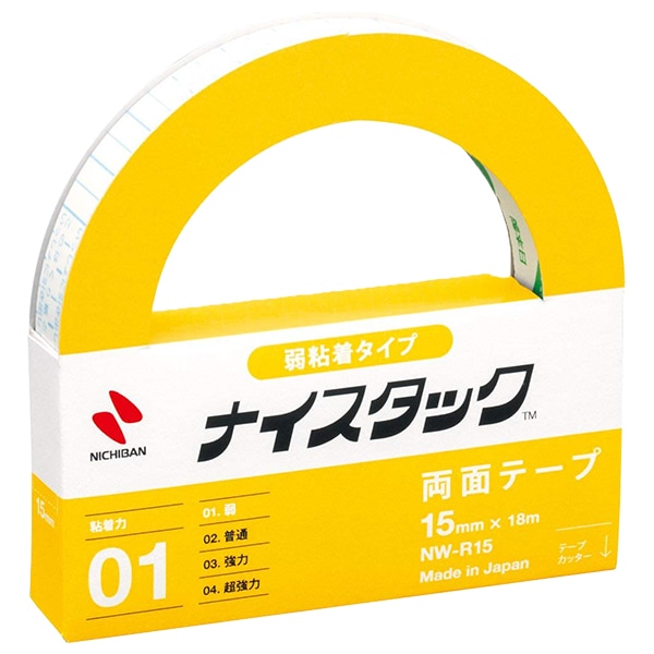 ☆[NICHIBAN ニチバン] 両面テープ ＜ナイスタック＞弱粘着タイプ