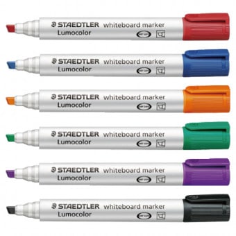 [STAEDTLERƥåɥ顼]Lumocolor whiteboard marker⥫顼ۥ磻ȥܡɥޡ䡡ѿġ25mmˡ351 B