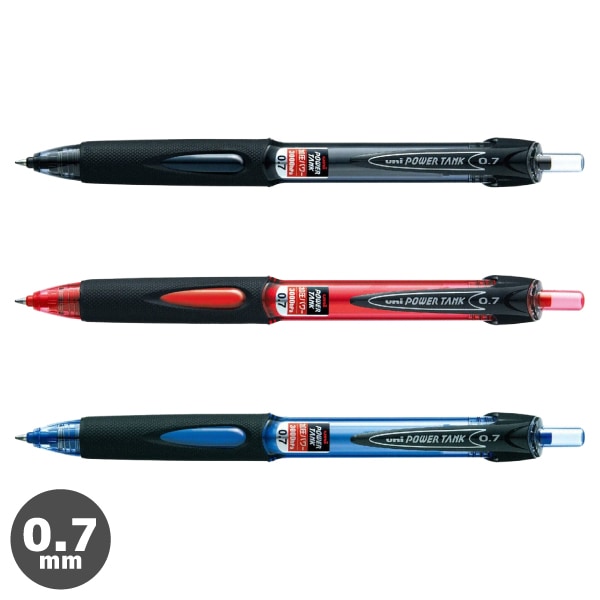 ☆[MITSUBISHI 三菱鉛筆] 加圧ボールペン POWER TANK＜パワータンク