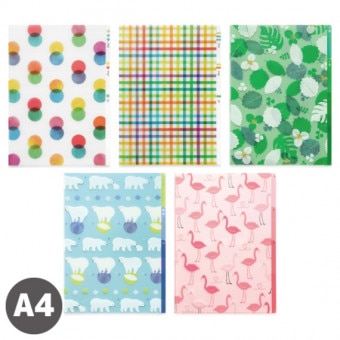 ��SALE��[MIDORI���ߥɥ꡿�ǥ�����ե���]��3�ݥ��åȥ��ꥢ�ۥ��������A4�䡡���Ʒ���PP����35308��35312