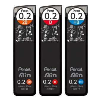 [PentelڤƤ]㡼ץڥ󥷥ؿġPentel AinڤƤ륢䡡ķ0.2mm20ꡡC282