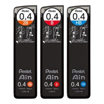 [PentelڤƤ]㡼ץڥ󥷥ؿġPentel AinڤƤ륢䡡ķ0.4mm30ꡡC284