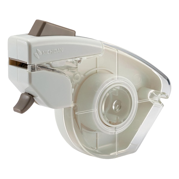 ニチバン　金属製テープカッター ☆[NICHIBAN ニチバン] 詰め替え式テープカッター プッシュカット 小巻