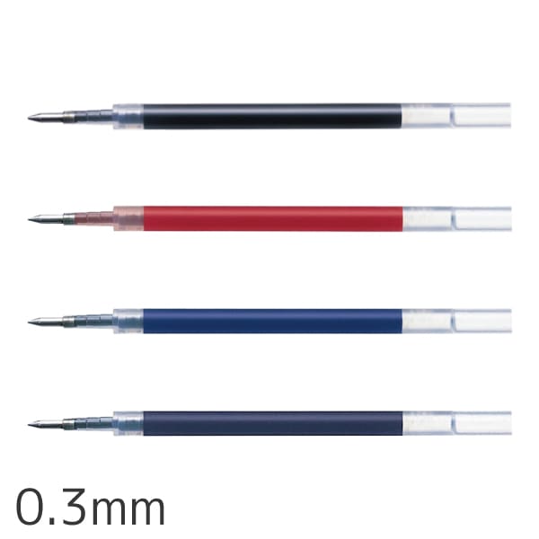 ☆[ZEBRA ゼブラ] ジェルインクボールペン替芯 JF-0.3芯 水性顔料