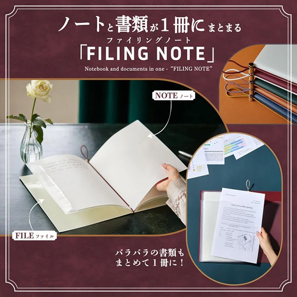 [KING JIM�����󥰥���]��FILIMG NOTE��ե�����󥰥Ρ��ȡ䡡A5��������No.9913��A4��������No.9914��PPɽ�桡5mm����ӥ꡼�ա�5���20P����°