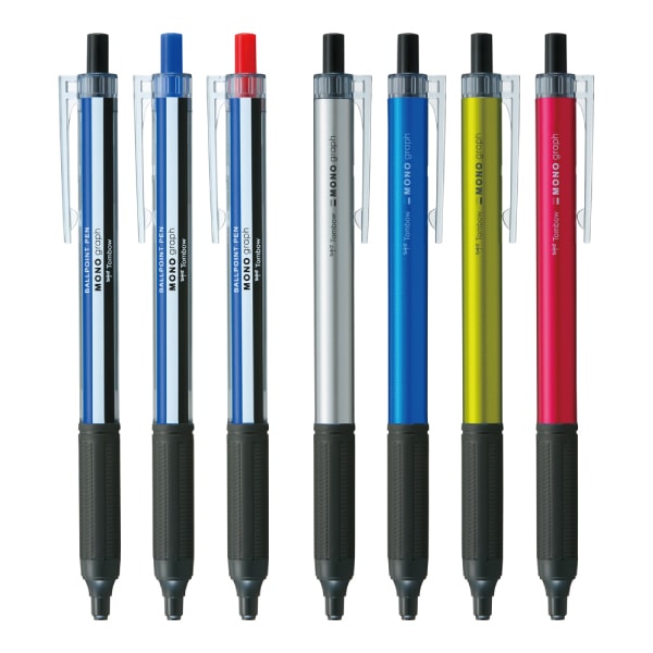 ☆[TOMBOW トンボ鉛筆] 超低粘度油性ボールペン MONO graph Lite