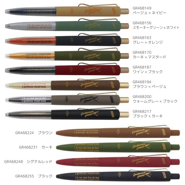 [NIPPAN Komamono Lab�����ޥ�Υ��]��Greeful VINTAGE���ܡ���ڥ��������󥯡�0.7mm�������Υå�����GR468