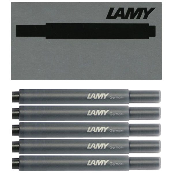 ○[LAMY ラミー] LAMY カートリッジインク 万年筆用 5本入り LT10