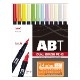 ��[TOMBOW���ȥ�ܱ�ɮ]�������ޡ������ڥ󡡥ǥ奢��֥�å���ڥ��ABT�䡡24�����åȡ�AB-T24CBA�������������󥯡�ξ�ѡ�0.8mm�ġ�ɮ�ġ�